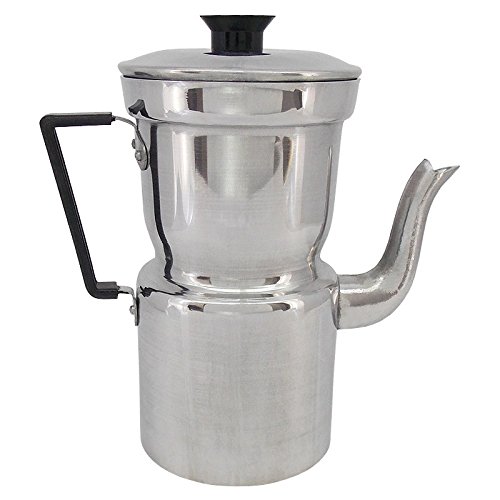 Cafeteira de Alum&iacute;nio N&ordm; 13 Capacidade de 1,75 Litros - Polido