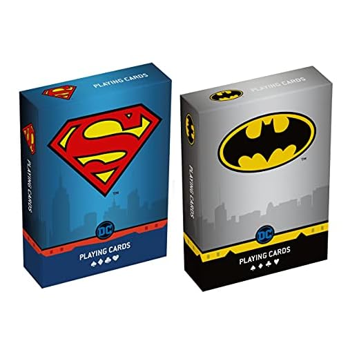 Juego de Cartas Cartamundi Duopack Batman & Superman