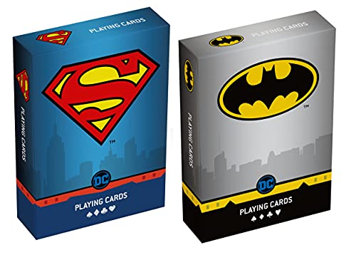 Cartamundi Juego de Cartas Duopack Batman & Superman