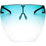 zeroUV - Protective Face Shield Full Cover Visor Glasses/Sunglasses (Anti-Fog/Blue Light Filter)...