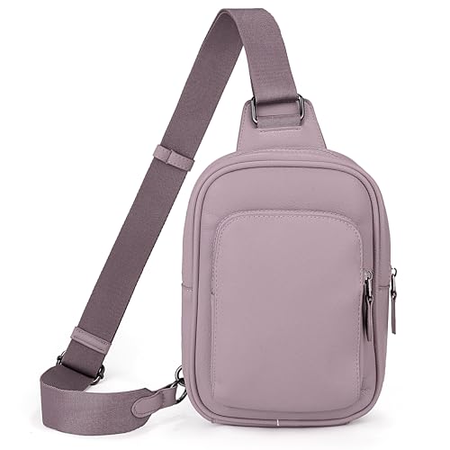 UTO Cross Body Bag for Women Trendy Purse Unisex Men Chest Belt Sling Bag with Adjustable Wide Shoulder Straps4