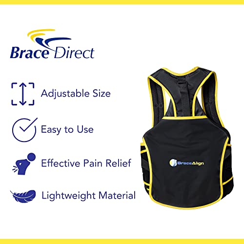 Brace Align Tlso Thoracic Medical Back Brace L0456 L0457 - Back Support And Back Pain Relief For Fractures, Post Op, Herniated Disc, Ddd And Spinal Trauma, Mild Scoliosis, Kyphosis, Osteoporosis #TOP4