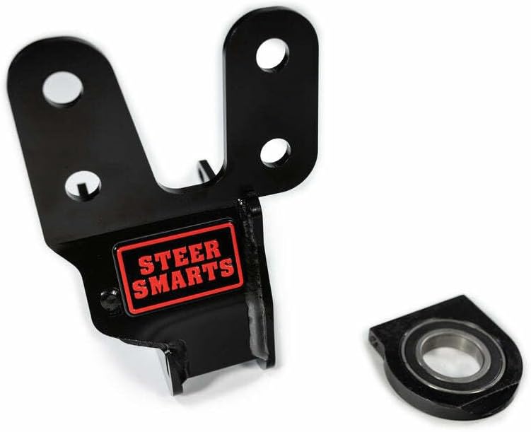 STEER SMARTS YETI XD™ JK/JKU SECTOR SHAFT BRACE WITH TRACK BAR REINFORCEMENT BRACKET