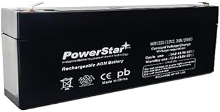 PowerStar 12V 2.3Ah Sealed Lead Acid Battery w/ F1 Terminal Fits AP-1229