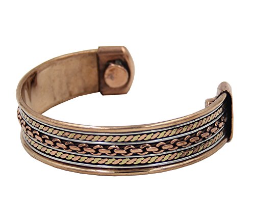 Kayjaystyles Twist Magnetic Copper Cuff Bracelet For Arthritis Golf Sport Aches And Pains #TOP3