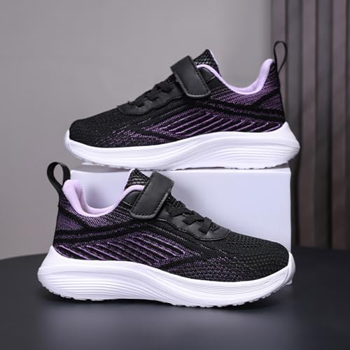 Kids Boys Girls Sneakers Lightweight Mesh Breathable Strap Athletic Running Shoes Spring and Autumn Casual3