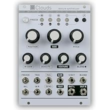 TEXTURE SYNTHESIZER: Clouds is a granular audio processor that creates textures and soundscapes by combining multiple overlapping, delayed, transposed and enveloped segments of sound taken from an audio recording buffer. COMPREHENSIVE CONTROLS: Class...
