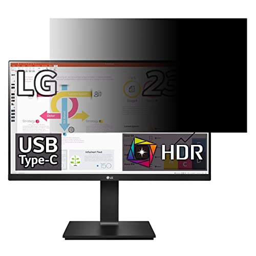 Amazon | LG 24QP750-B 向けの 23.8インチ 16:9 覗き見防止 フィルター