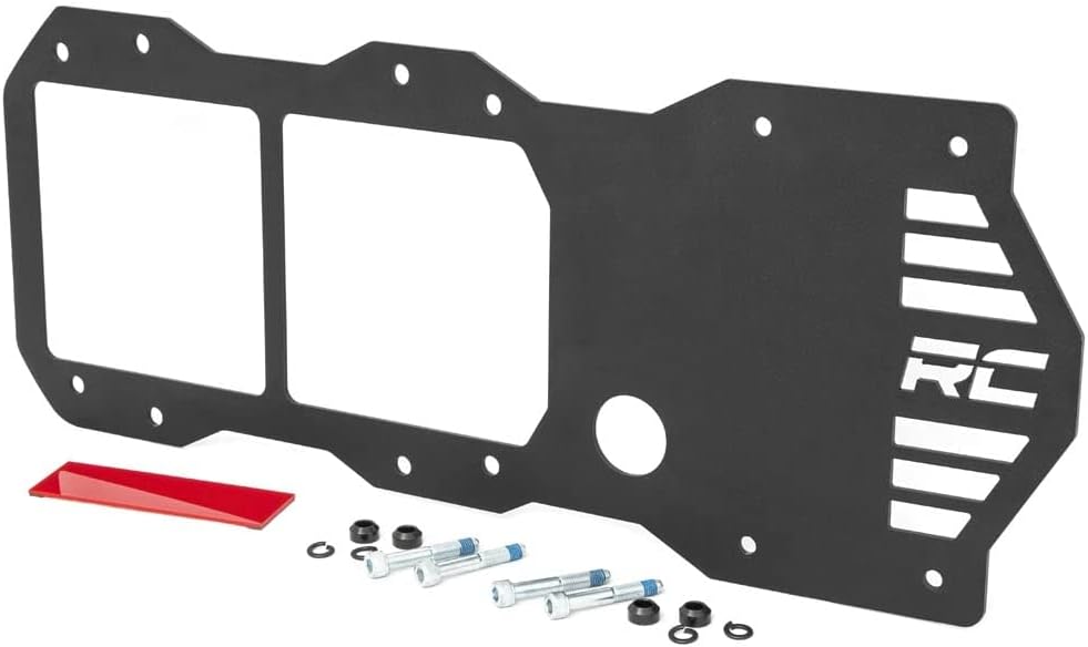 Rough Country Tailgate Reinforcement Kit for 2018-2022 Jeep Wrangler JL - 10603 , Black