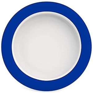 Ornamin Teller mit Kipp-Trick Ø 20 cm blau
