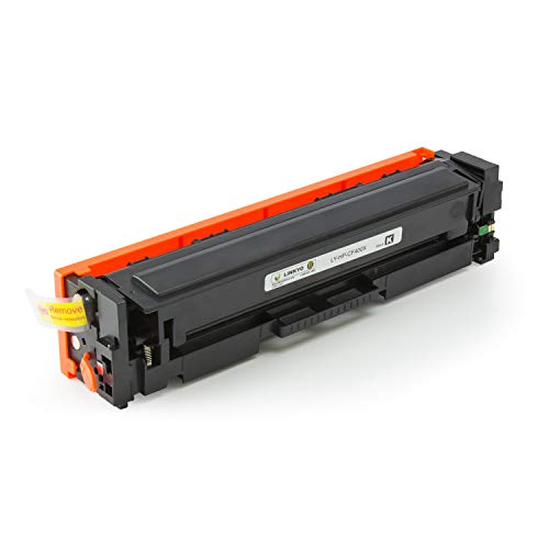 LINKYO Compatible Toner Cartridge Replacement for HP 201X 201A CF400X (Black, High Yield, 2-Pack)