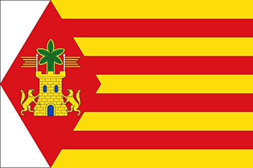 Drapeau Large Peracense Teruel emblème officiel en tissu résistant pour mât