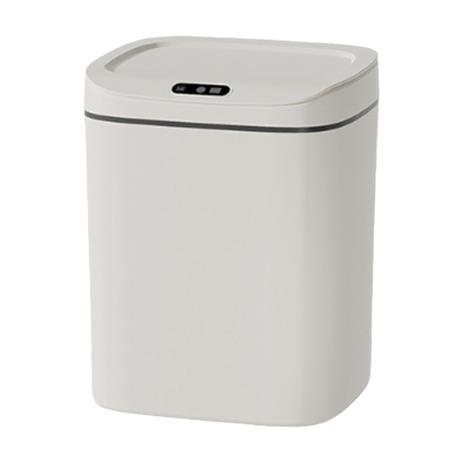 Bote de basura sin contacto automático de 12L con sensor de movimiento para baño 8