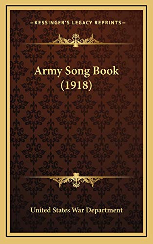 Army Song Book (1918)