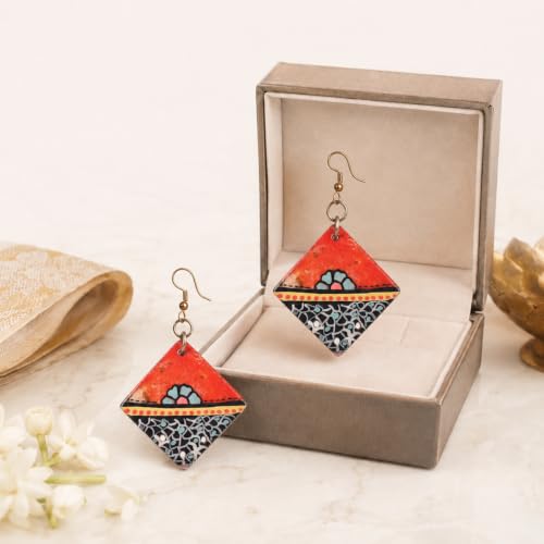 Image of Boho Chic Earrings Collection - Colorful Tassel, Chandeliers, Hoops & Huggies for Women