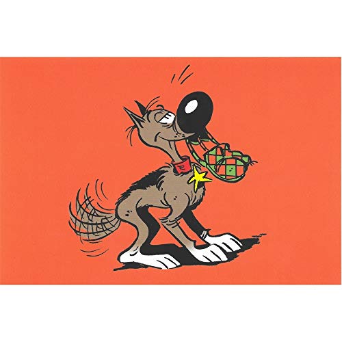 ZigZag Editions Postkarte Lucky Luke: Rantanplan auf Seine Bestellungen, 15 x 10 cm ZigZag Editions Postkarte Lucky Luke: Rantanplan auf Seine Bestellungen, 15 x 10 cm