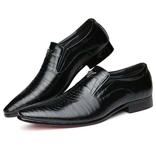Zapatos para hombres de cuero casuales y transpirables talla 10.5