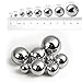 HiPicco 5pcs 30mm Bearing Balls 304 Stainless Steel G100 Precision Balls，30mm/apr.1.18