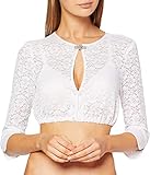 Spitze BERWIN & WOLFF TRACHT FOLKLORE LANDHAUS Damen 906459 Bluse, Weiß, 36