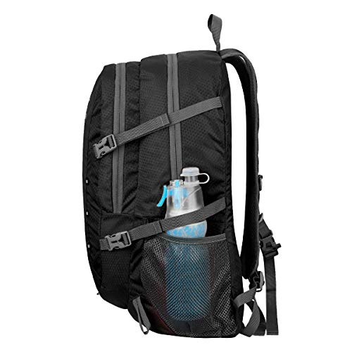 POKARLA 40L Foldable Rucksack Travel Hiking Folding Outdoor Backpack