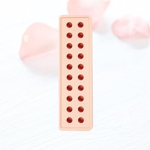 Molde de silicona para bolas de hielo 20 cavidades beige miniatura 4