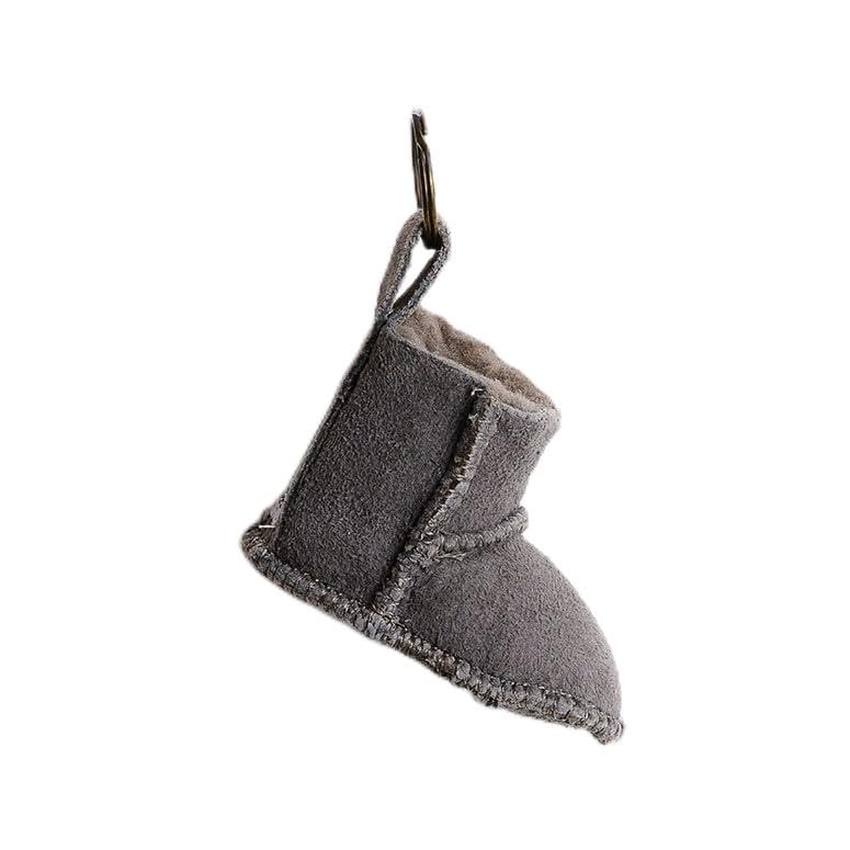 Porte-clés mini botte gris taille unique pour organiser vos clés