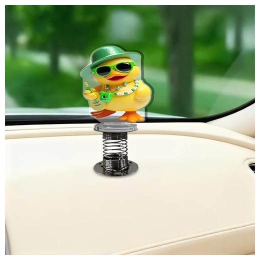 Acrylic Car Accessories and Home Decoration Creative Shaking Spring Floral Candle Holder Design, Suitable for Car, Home Furnishings, Desk and Bicycle, Ideal for Friends & Family