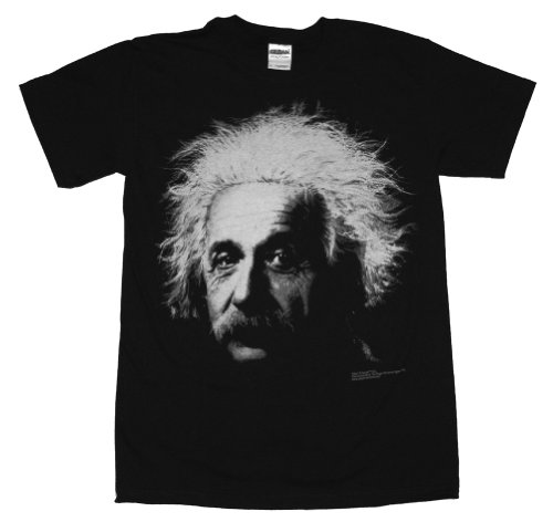 Seating-jumping Albert Einstein Head Scientist T-Shirt Tee