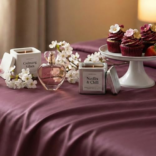 Image of Naksh Bedsheet for Double Bed King Size Plain 300 TC with 2 Pillow Covers | 300 Thread Count | Soft, Breathable Fabric Built for Daily Use | Bed Sheet Double Bed | Plum |