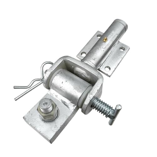 Weldable Painted Zinc Plated Trailer Hitch 360 Off Road Coupling Cap 2000kgs RV Parts Camper Caravan Accessories(Zinc Plated)