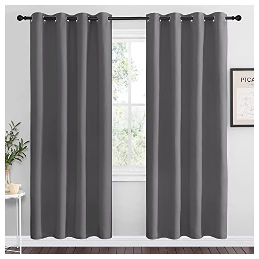 Nicetown Triple Weave Blackout Curtains