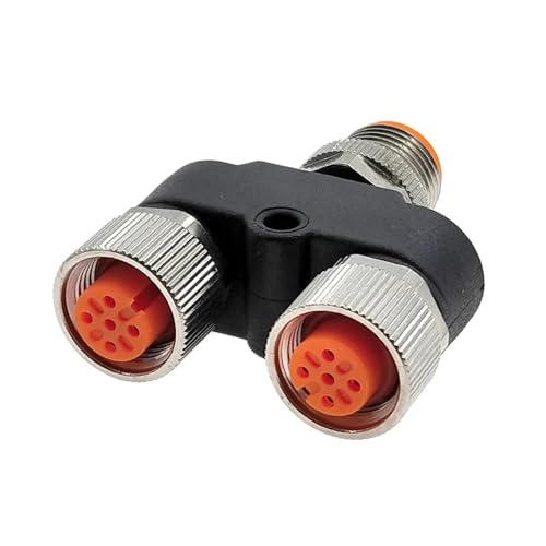 Connecteur capteur M12 4 broches 5 broches Code A en Y