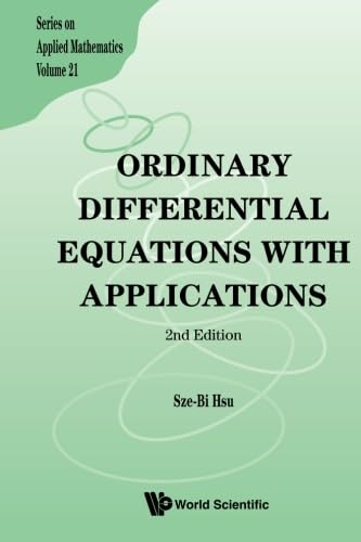 Ordinary Differential Equations With Applications (2Nd Edition): Hsu ...