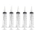 Jello Shot Syringes 30 Pack Reusable 2oz, Eazy Party Jello Shots with 3 Extra Caps, and Cleaning Brush for FREE, great for Holiday parties,plastic syringe for jello shots.