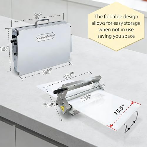 Commercial dough sheeter machine