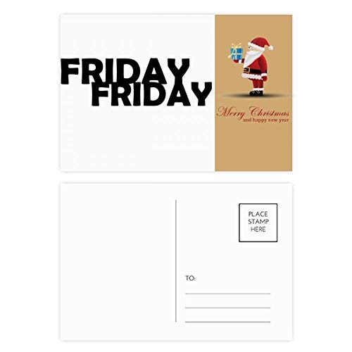 Cartes postales élégantes Père Noël : lot de 20 pour ne plus manquer de cartes de vœux