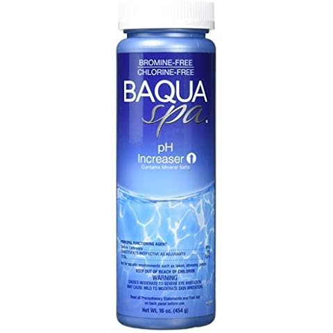Baqua Spa 3 Set - Product 83818 pH Increaser Spa and Hot Tub Balancer, 16 oz Cover