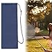 Aymzbd Badminton Racquet Cover Bag,Carrying Carrier Gift Organizer,Tennis Racket Storage Pouch for Player Beginners Outdoor Sports, Dark Blue 78x23cm
