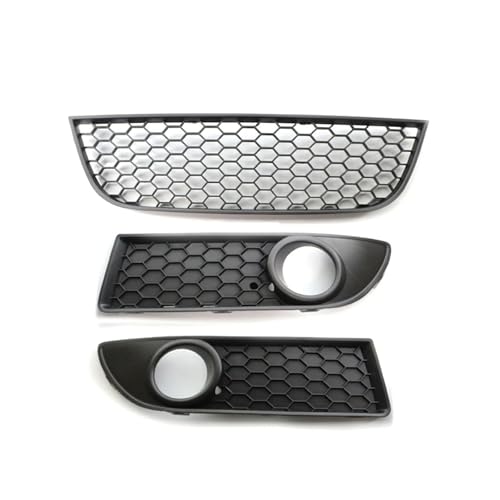 Grille calandre avant avec cadre antibrouillard pour VW Polo MK4 9N3 2005-2009