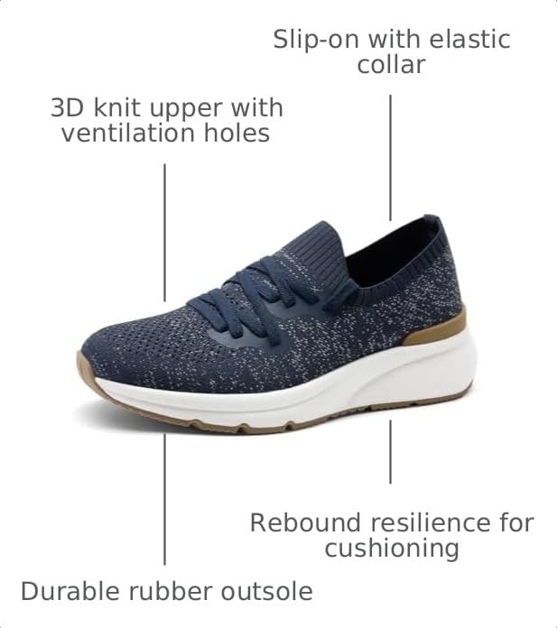 Image of Bruno Marc Men's Casual Sneakers Slip On Breathable Walking Shoes EZFlex BreezeStepep