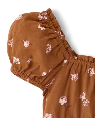 Image of The Children's Place Girls' Smocked Short Sleeve Tops