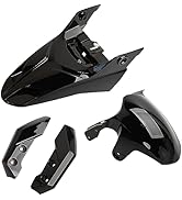 Minho Motorcycle Modified Front Fender Kit Black Color Fit for Honda Grom Msx125 SF 2017-2020 Parts