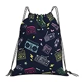 ღ Regolabile: questa borsa in tessuto con cordoncino è dotata di un cordoncino regolabile in modo da poterla regolare alla lunghezza perfetta per il tuo comfort e la robustezza.