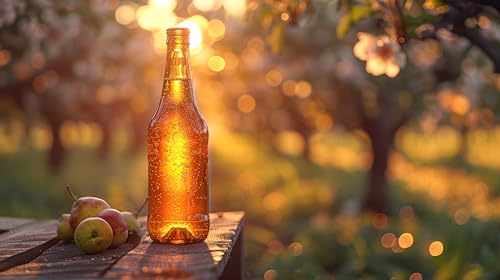 image for Tapcraft - Peach Hard Cider Recipe Kit - 100% Apple Juice Concentrate 