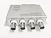 OdiySurveil(TM) UTP 4 Channel Passive HD Transceiver,BNC RJ45 UTP Converter for 720P 1080P CVI/TVI/AHD CCTV System