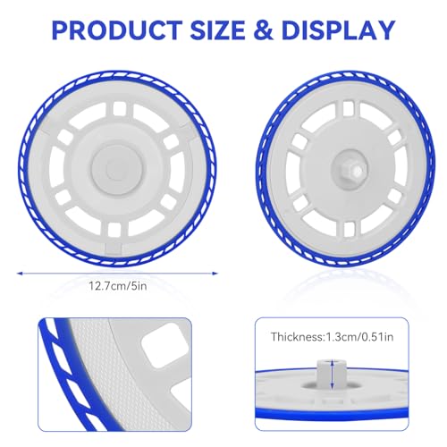Image of Mop Pad Plate Accessories for Ecovacs Deebot T30 Pro Omni /T30 Pro /T30 Max /T30S /T50 /N30 PRO /N30 OMNI / N30 PRO OMNI /Yeedi M12 Pro+ Vacuum Cleaner - Board Holder Replacement Part Attachment