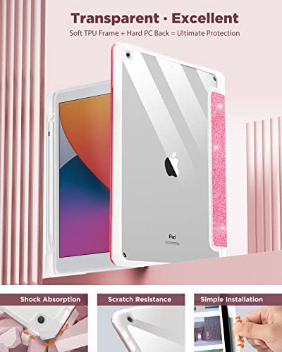 TiMOVO Case for iPad 9th Generation 2021/iPad 8th Generation 2020/iPad 7th Generation 2019 10.2 inch with Pencil Holder - Image 4