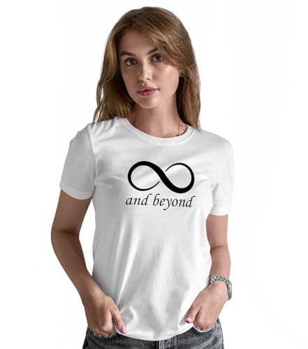 Image of INDISSH Couple Love Printed Matching 100% Cotton Tshirt for Men and Women - CPN-Infinity