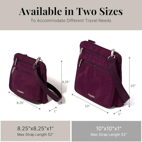 Image of Baggallini Securtex Anti-Theft Crossbody