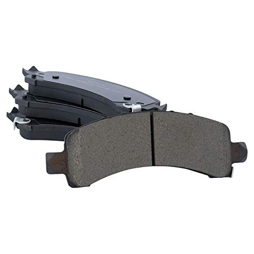 Image of TRQ Rear Brake Pad & Rotor Kit Compatible with 2002 Cadillac Chevrolet GMC
